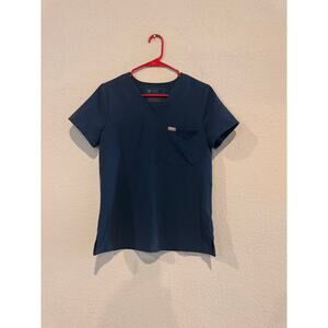 FIGS Women’s Scrub Top – XS, Teal,‎ Comfortable Medical Workwear